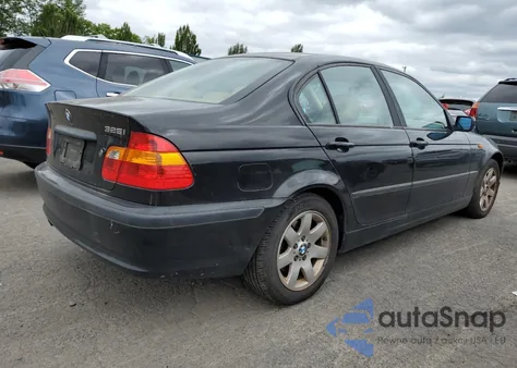 2003 BMW 325 I z USA, uszkodzony, nr VIN WBAET37453NJ33624